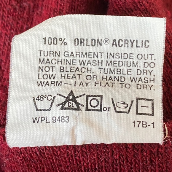 VTG I Robert Bruce I Maroon I 1980s I Nutty Professor Sweater Vest - Picture 12 of 16